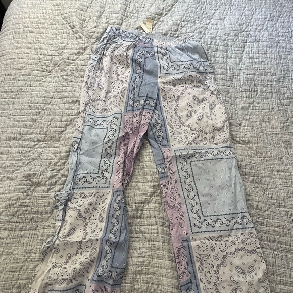 Paisley Patchwork Women's Pants - Picture 2 of 4